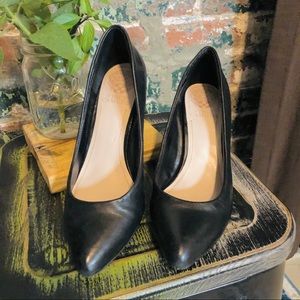 Vince Camuto Black Vickiy Pump 3” heel
